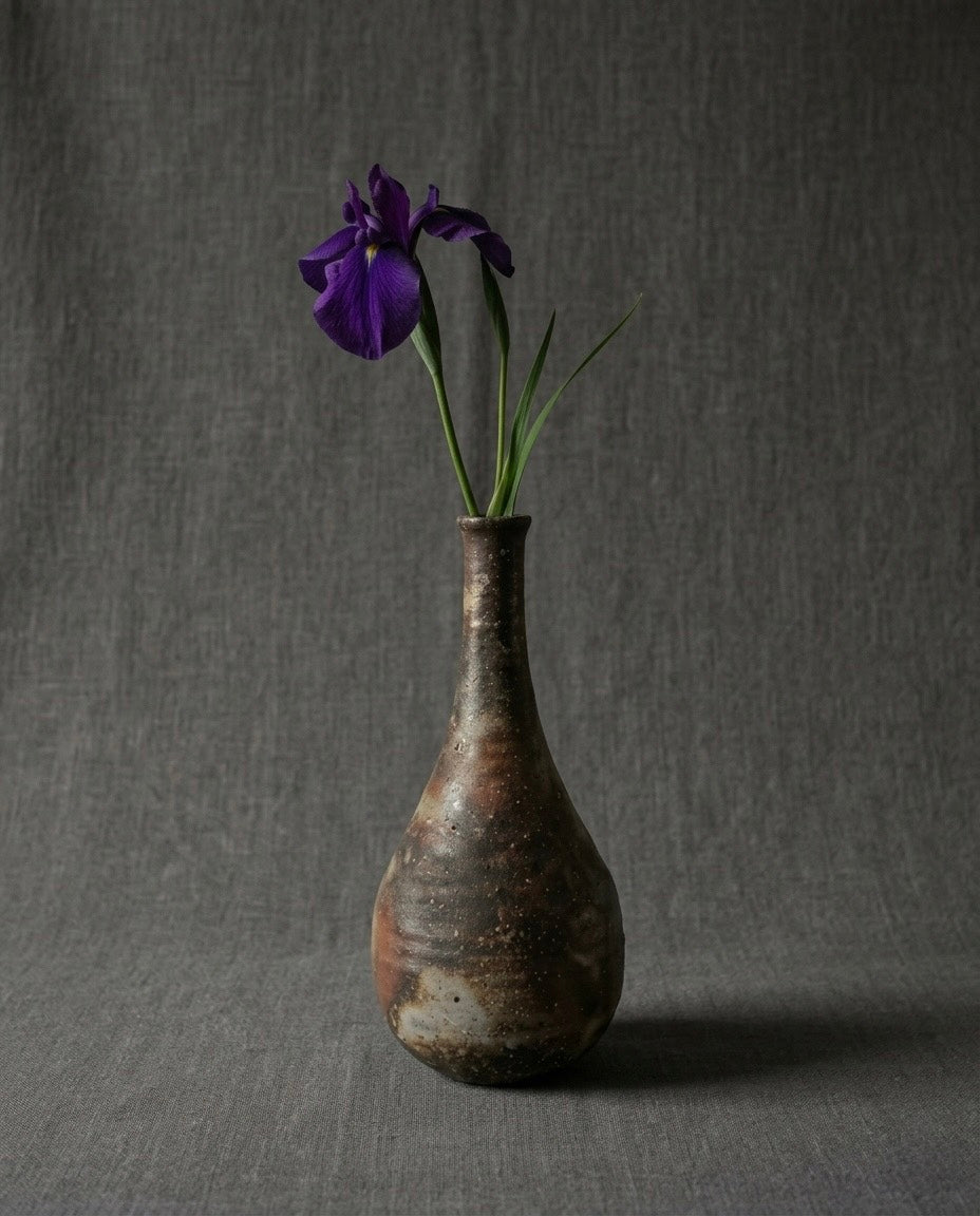 Michiaki Kaneshige - Bizen Flower Vase