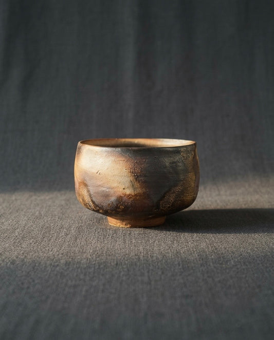 Touhaku Mimura - Bizen Tea Bowl (Chawan)
