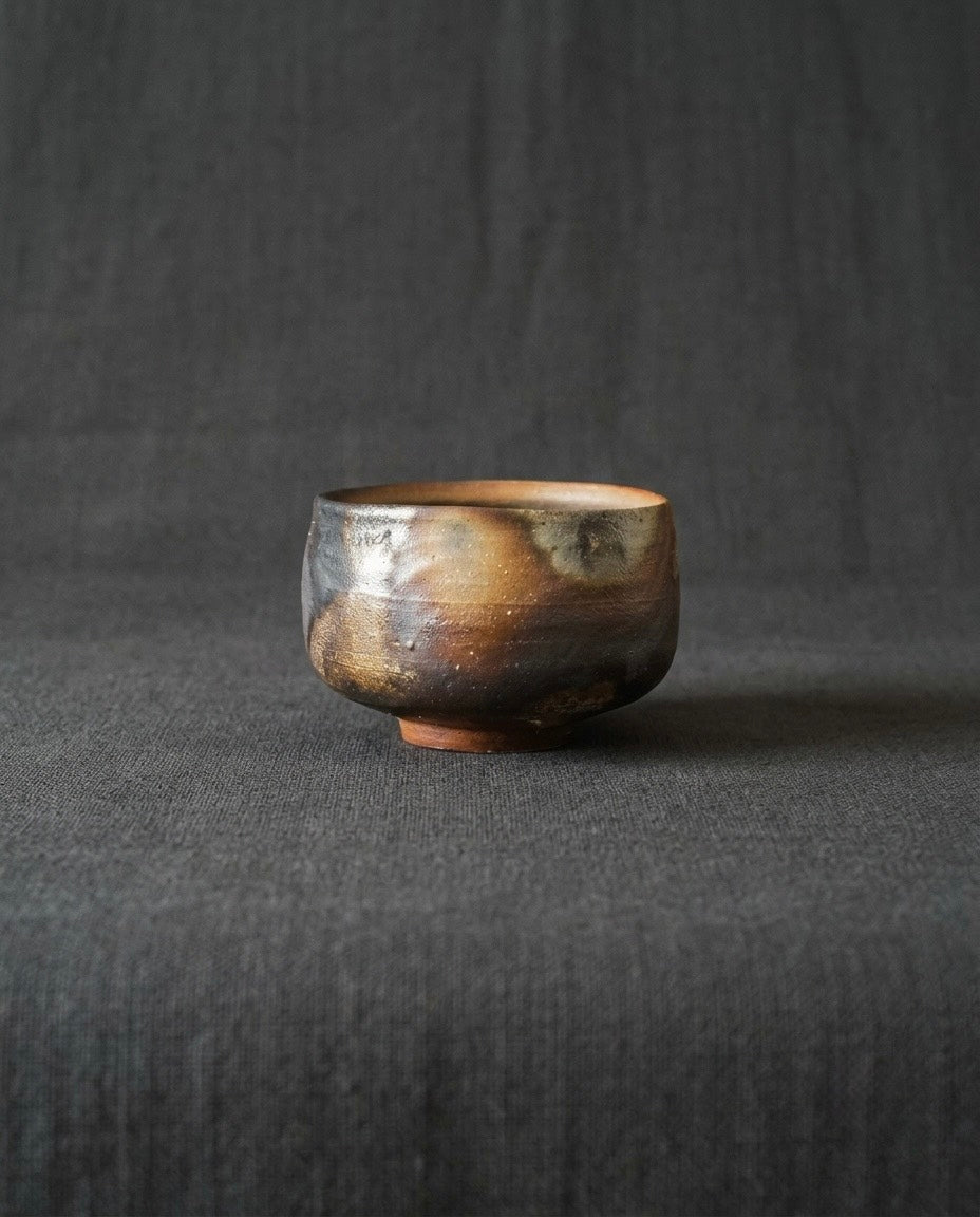 Touhaku Mimura - Bizen Tea Bowl (Chawan)