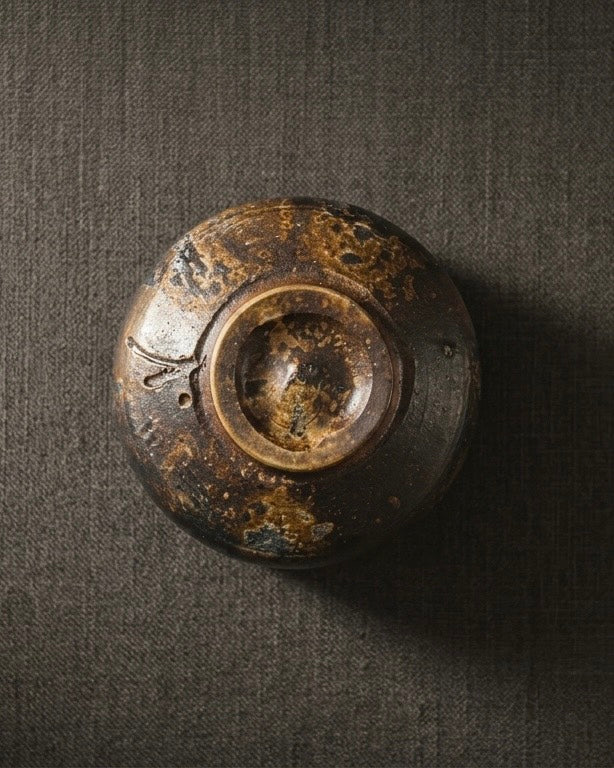 Touhaku Mimura - Bizen Tea Bowl (Chawan)